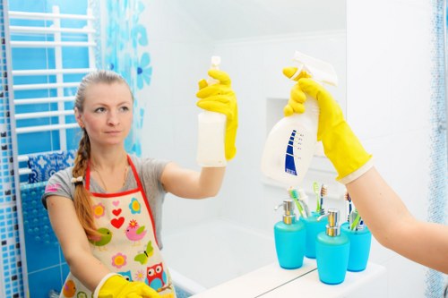 Professional move-in cleaning for an empty flat in E2