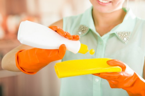 Regular home cleaning in East London residential property