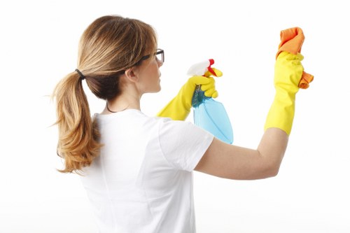 Office kitchen and communal area cleaning in an E2 business space