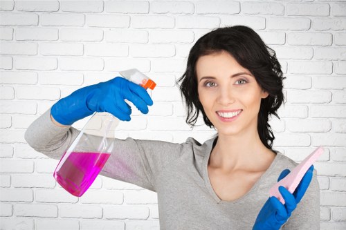 Professional deep clean for kitchens and bathrooms in E2 properties
