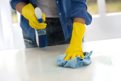 Commercial carpet cleaning in an E2 office or workspace